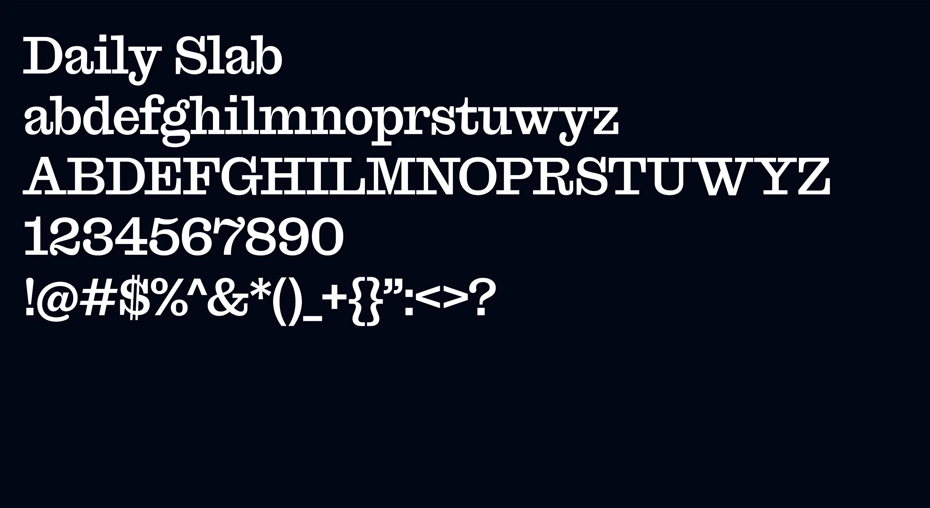 NAS Type Slab